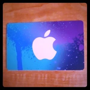 Apple I Tunes Card